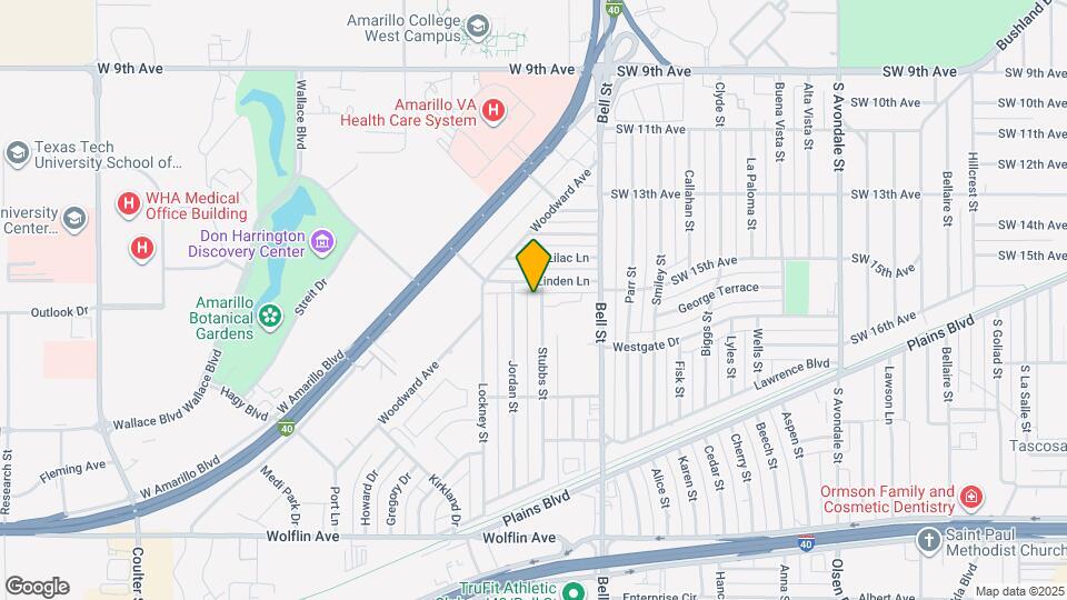 1514 Stubbs St Map and Location Details