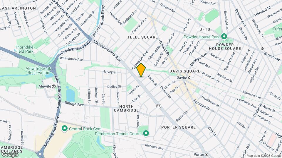2353 Massachusetts Ave, Unit 84 Map and Location Details