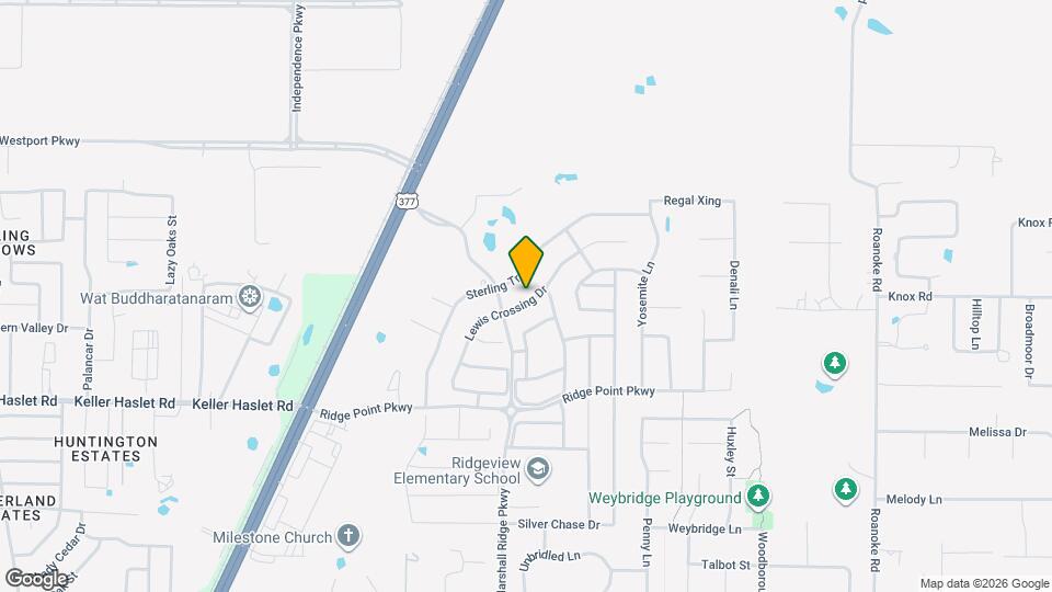 1924 Lewis Crossing Dr Map and Location Details