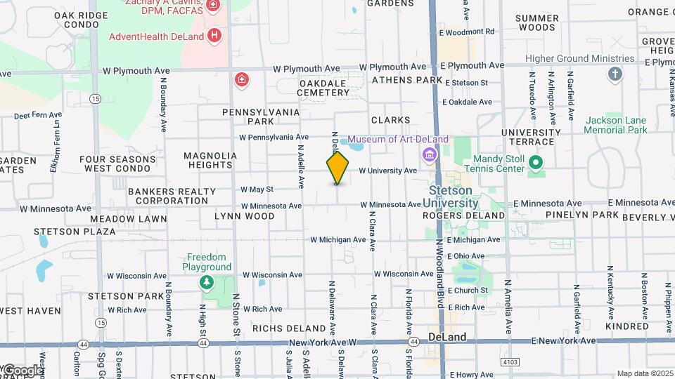 517 N Delaware Ave Map and Location Details