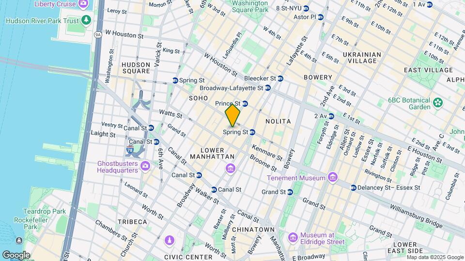 56 Crosby St Map and Location Details