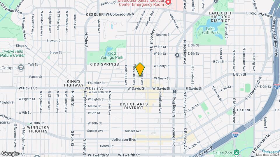 635 Haines Ave Map and Location Details