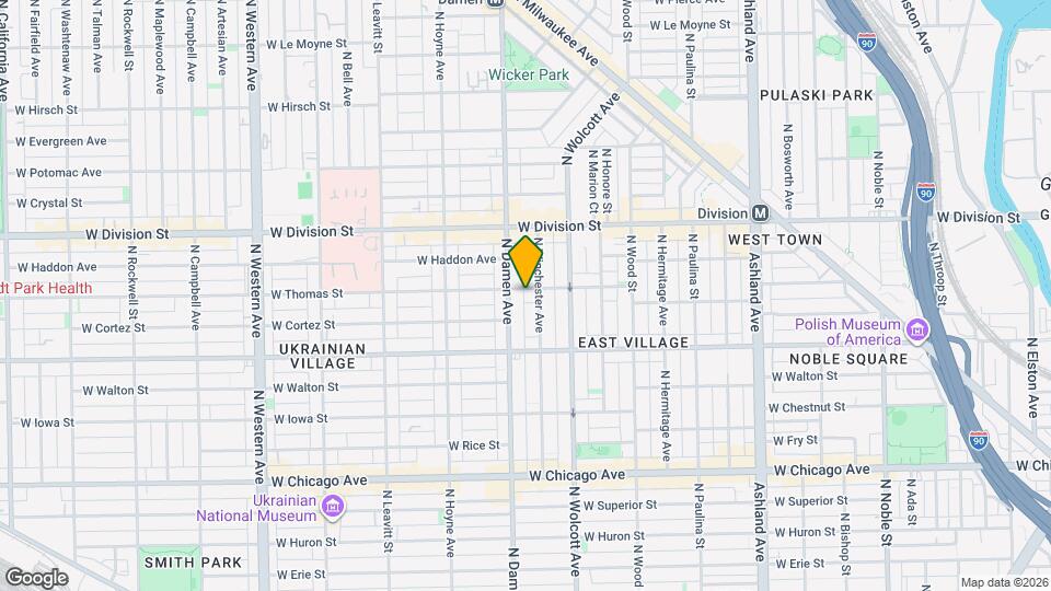 1945 W Thomas St Mapa y Detalles de la Ubicación