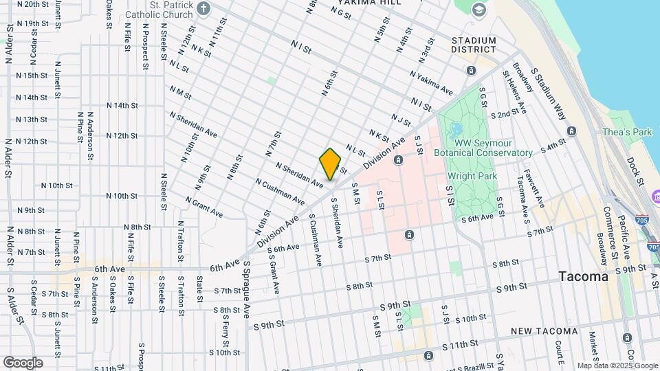 1319 N 4th St Mapa y Detalles de la Ubicación