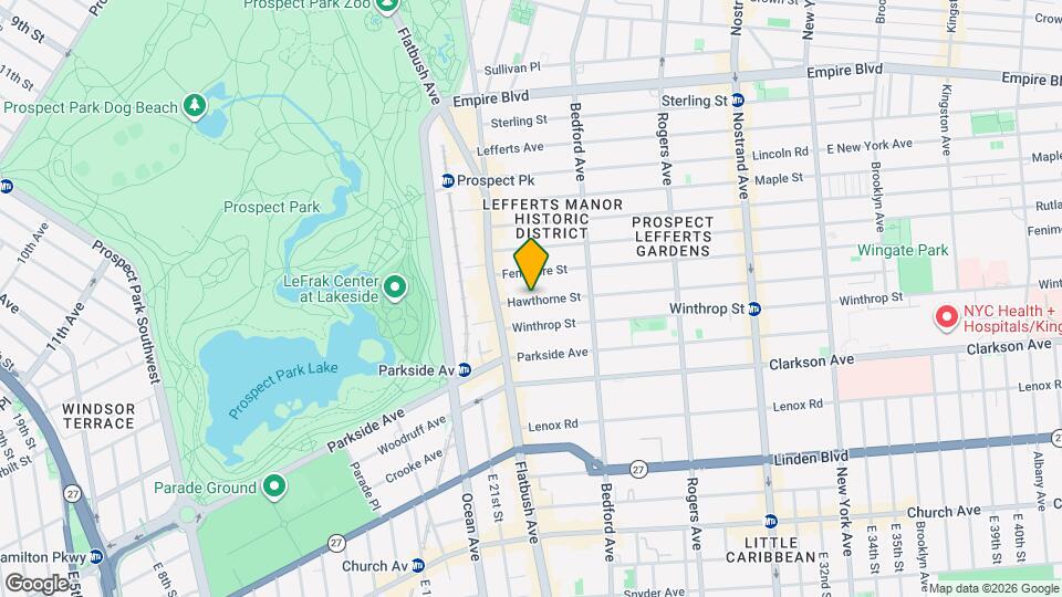 39 Hawthorne St, Unit Apr Map and Location Details