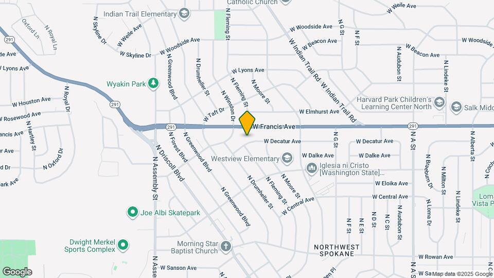 3804 W Decatur Ave Map and Location Details