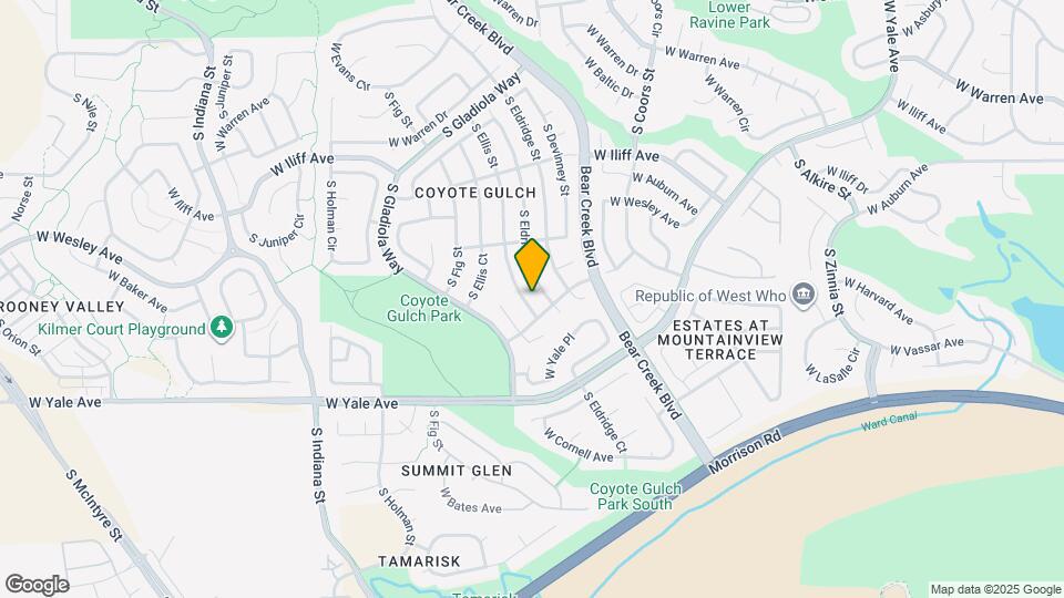 2444 S Ellis St Map and Location Details