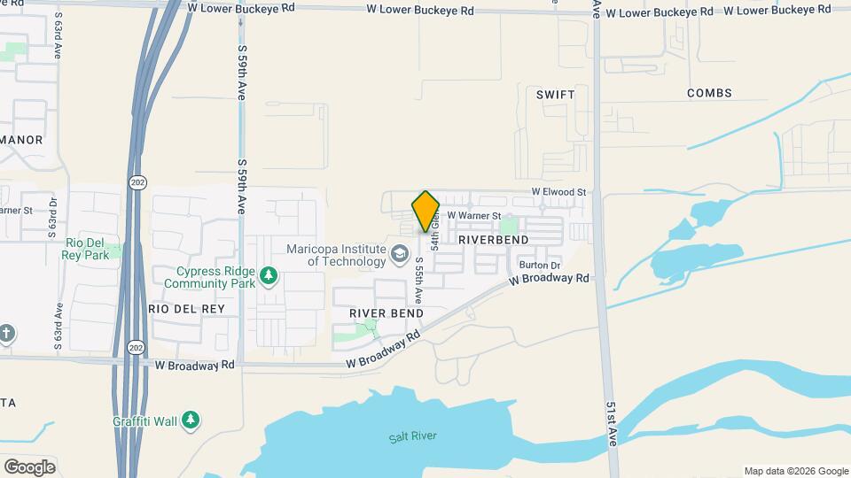 3812 S 54th Glen, Unit 0514 Map and Location Details