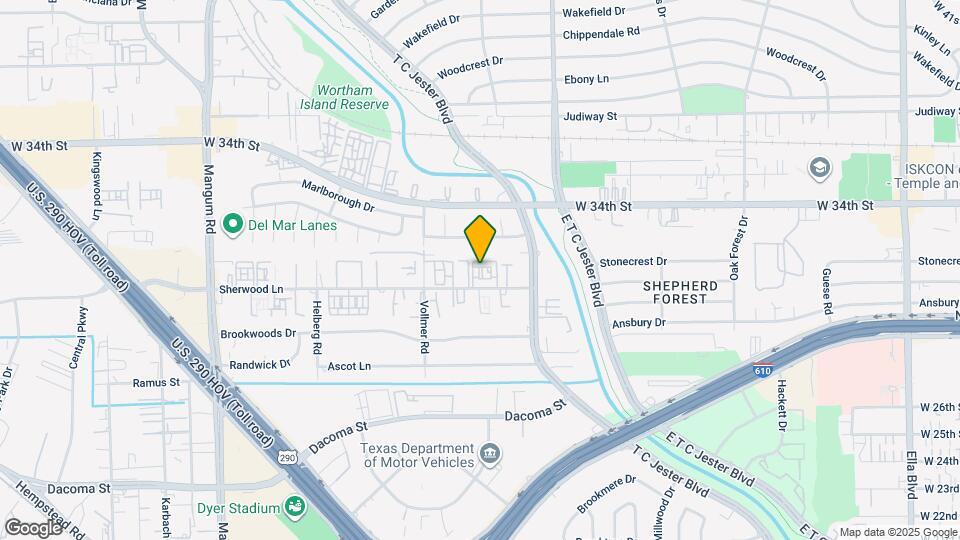 3800 Sherwood Ln Map and Location Details