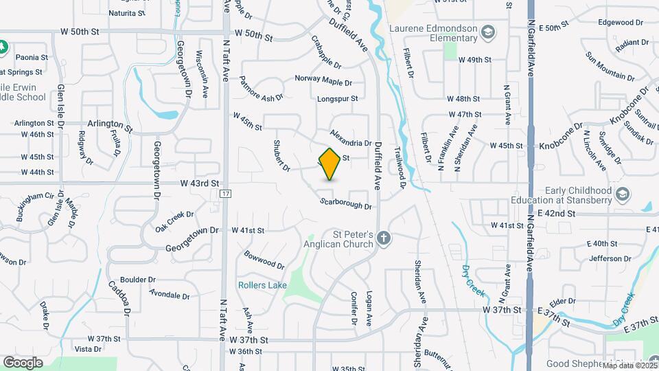 967 Claremont Pl Map and Location Details