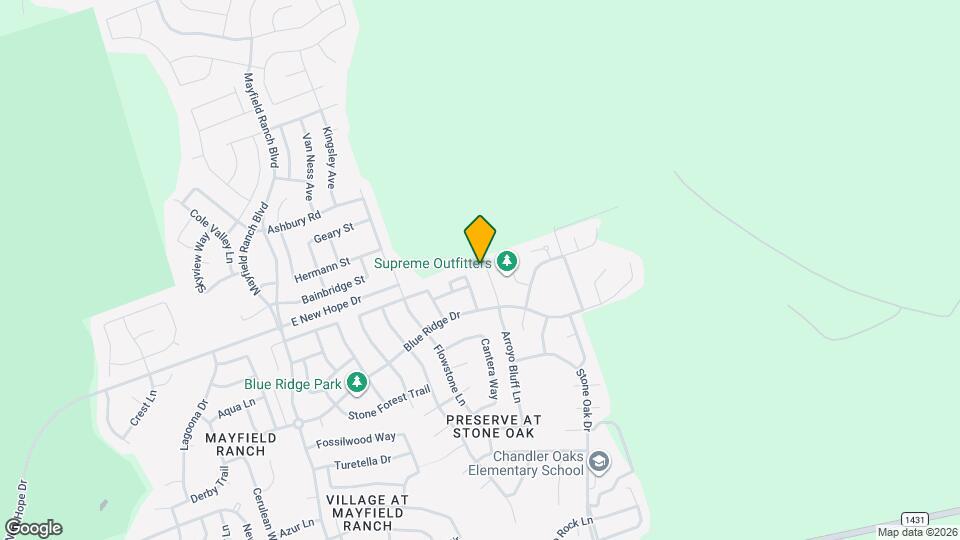 3264 Arroyo Bluff Ln Map and Location Details