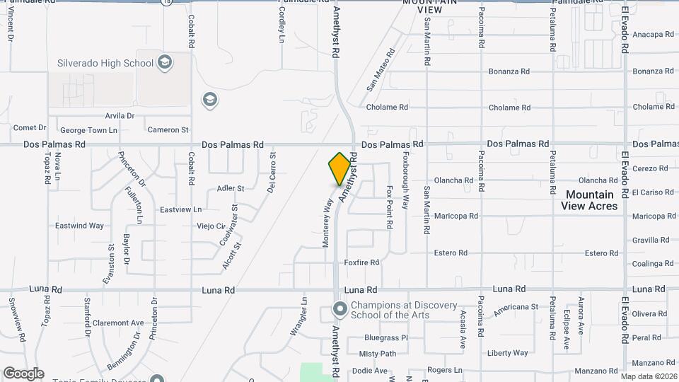 13577 Monterey Way Mapa y Detalles de la Ubicación
