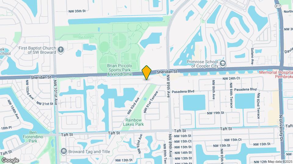 9291 NW 23rd St Map and Location Details
