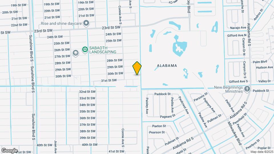 2502 31st St SW Map and Location Details