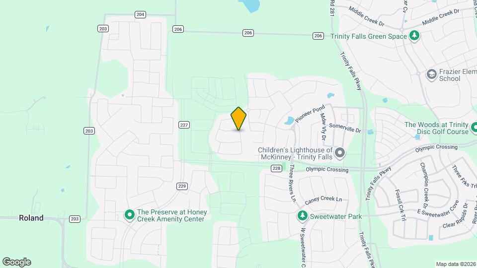 8117 Brookhaven Dr Mapa y Detalles de la Ubicación