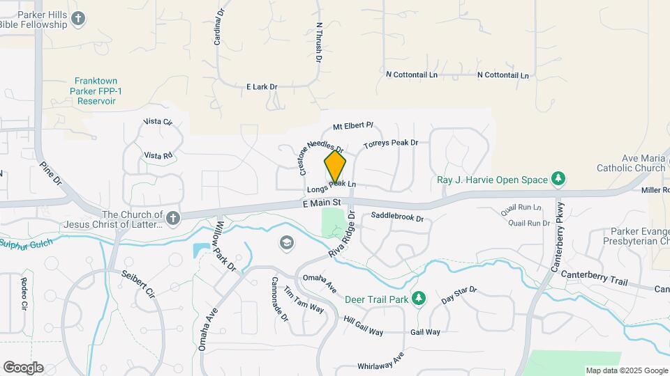 21660 Longs Peak Ln Map and Location Details