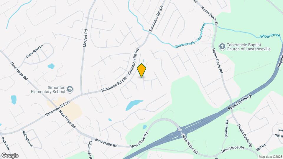 464 Simonton Oak Ln SE Map and Location Details