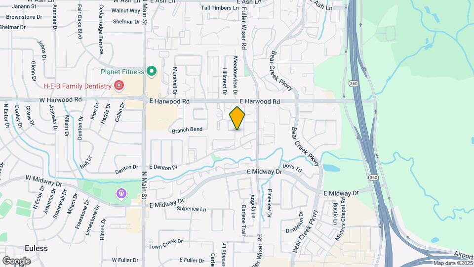 814 Palomino Dr Map and Location Details