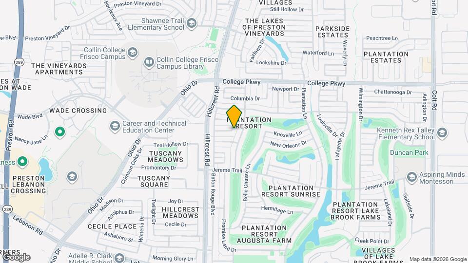 5900 Atlanta Dr Map and Location Details