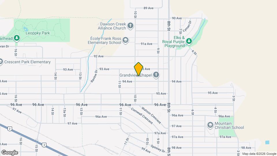 928 94 Ave Map and Location Details