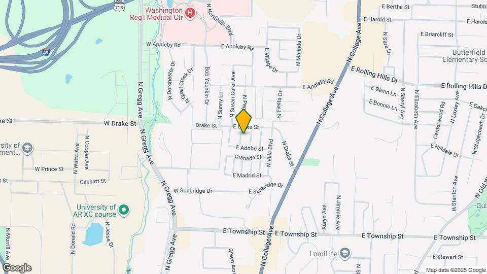 2732 N Arroyo Ave Map and Location Details