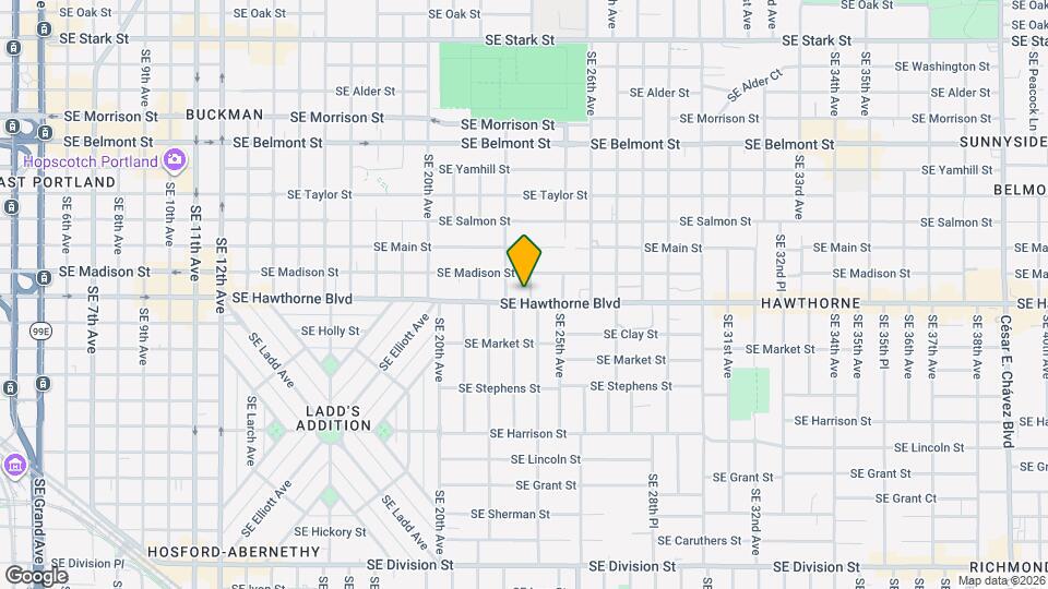 2323-2337-2337 SE Hawthorne Blvd Map and Location Details