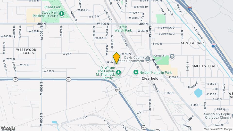 56 S 350 W Map and Location Details