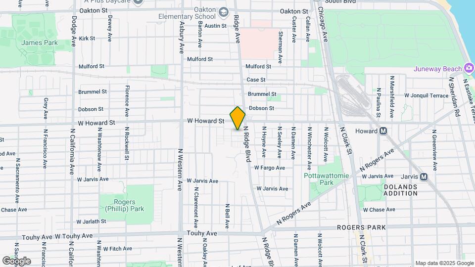 7530 N Ridge Blvd Map and Location Details