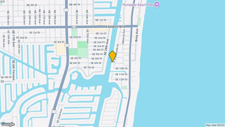 797 S Riverside Dr Mapa y Detalles de la Ubicación