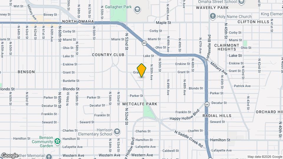 2202 N 51st St Map and Location Details