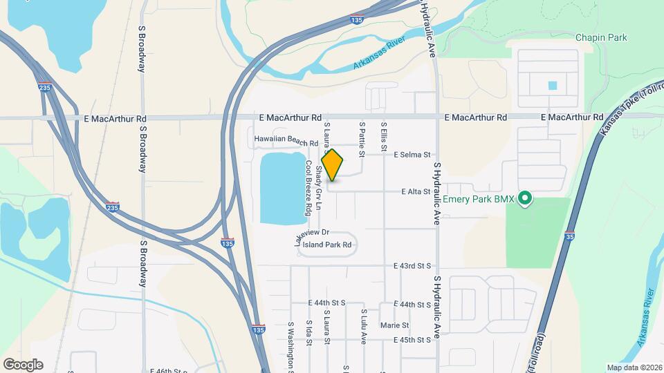 4182 S Laura St Map and Location Details