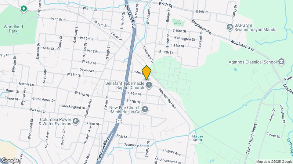 1510 Whatley St Map and Location Details