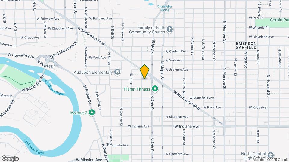 1723 W Carlisle Ave Map and Location Details