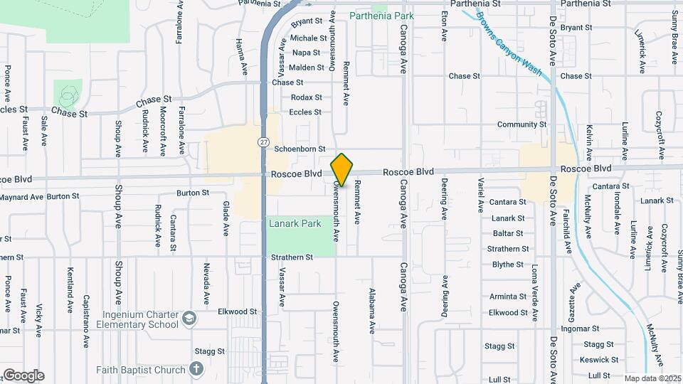 8240 Owensmouth Avenue Apartments Mapa y Detalles de la Ubicación