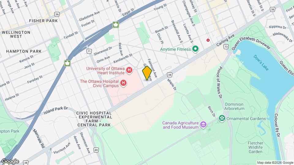 1029 Carling Av Map and Location Details