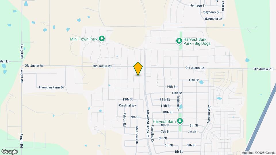 1513 Canary Ln Map and Location Details