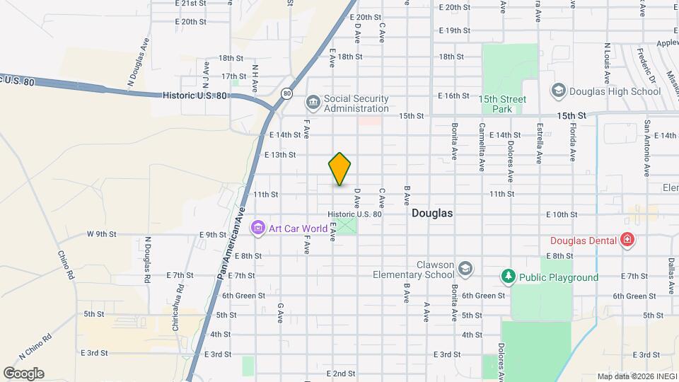 716 11th St Map and Location Details