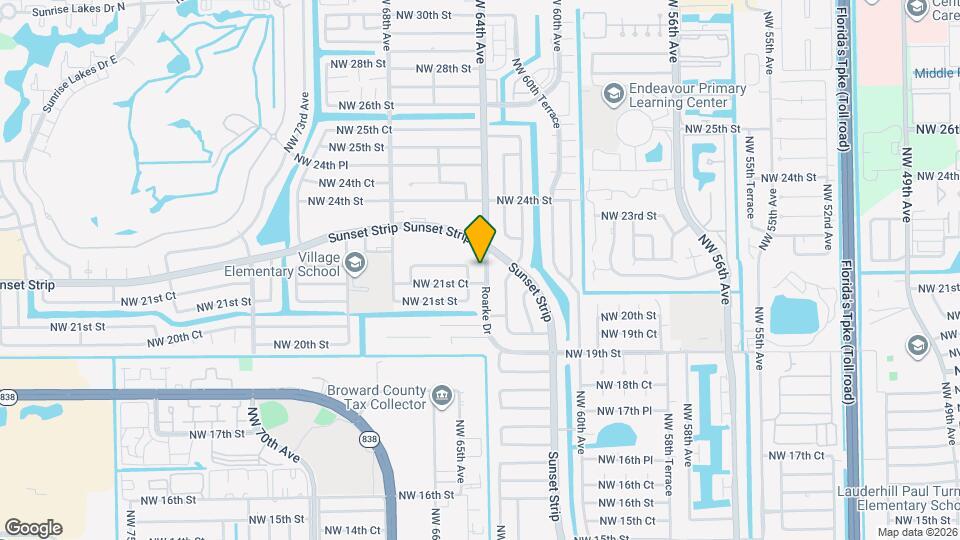 2201 NW 64th Ave Mapa y Detalles de la Ubicación