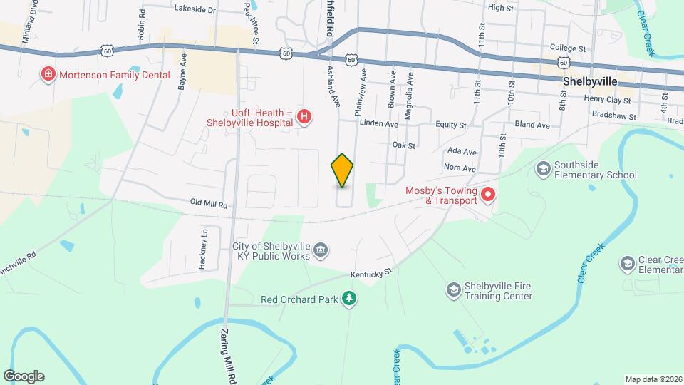 925 Ashland Ave Map and Location Details