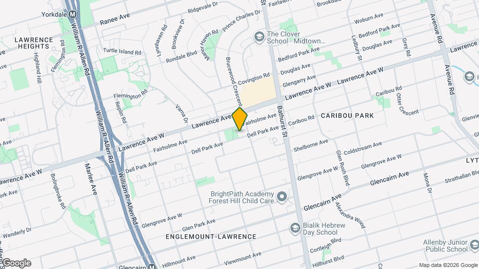 46 Dell Park Ave Map and Location Details