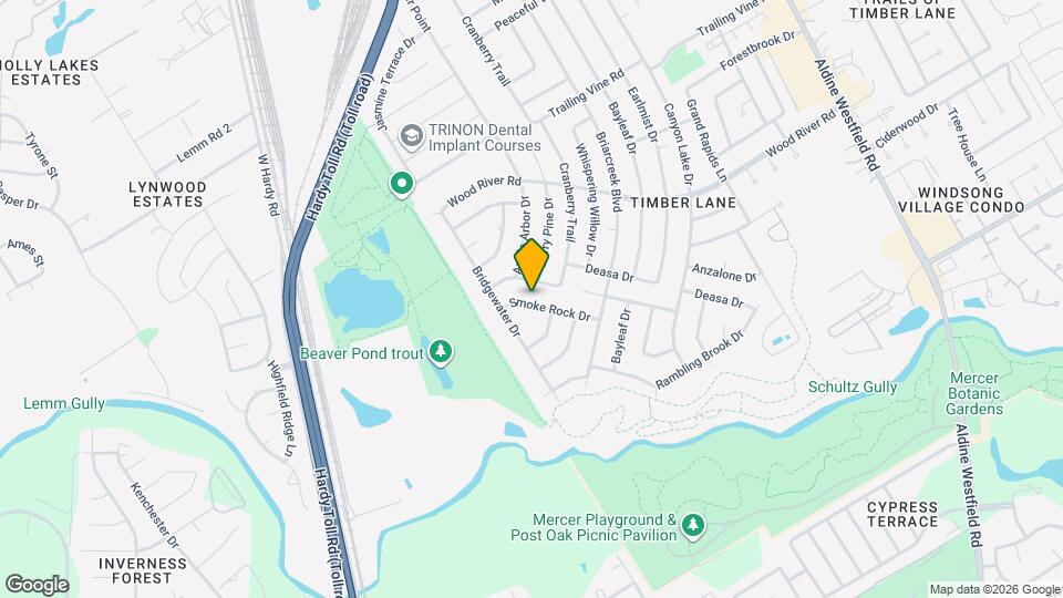 2203 Smoke Rock Dr Map and Location Details