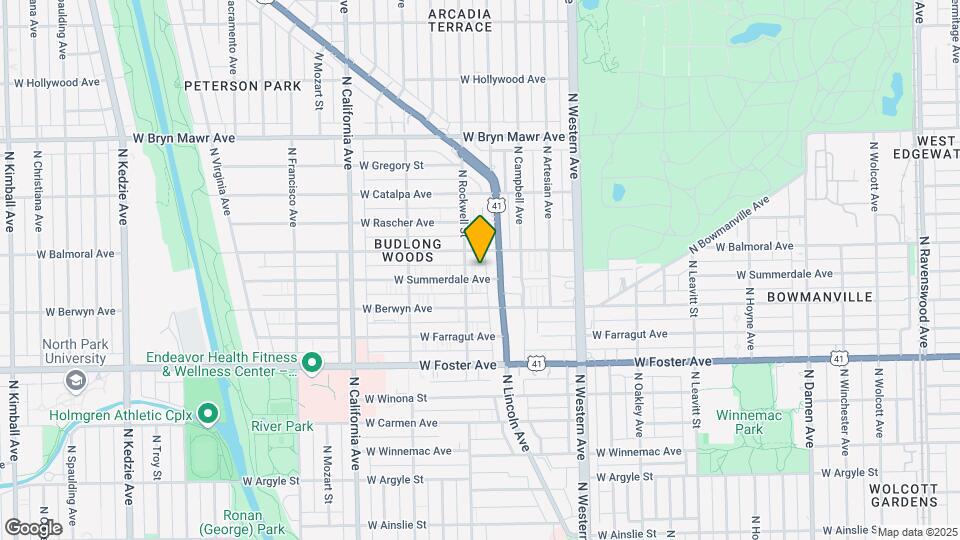 2542-2546 W Summerdale Ave Map and Location Details