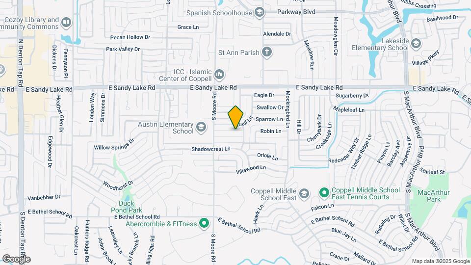 630 Pheasant Ln Map and Location Details