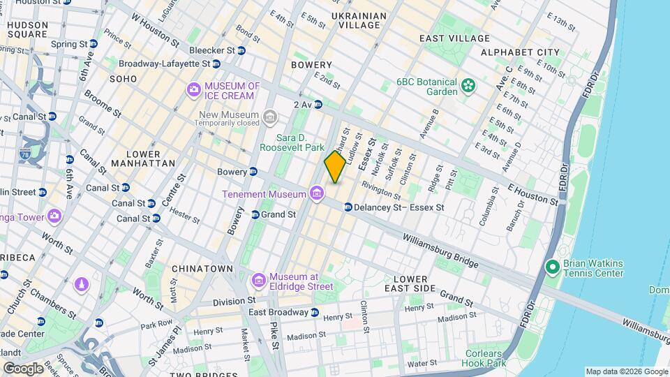 113 Ludlow St Map and Location Details