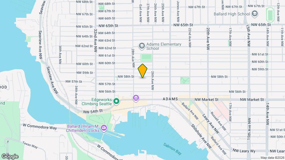 2633 NW 58th St Map and Location Details