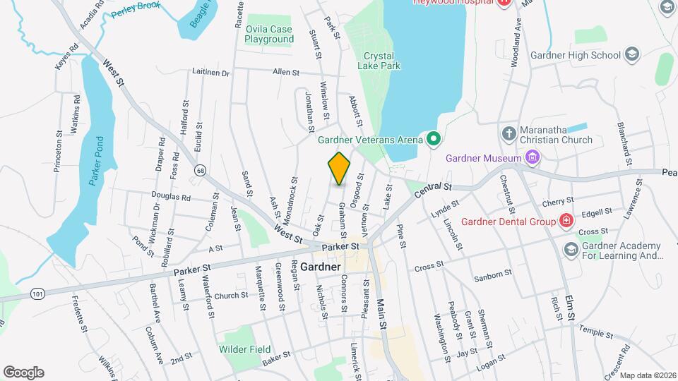 120 Graham St Map and Location Details