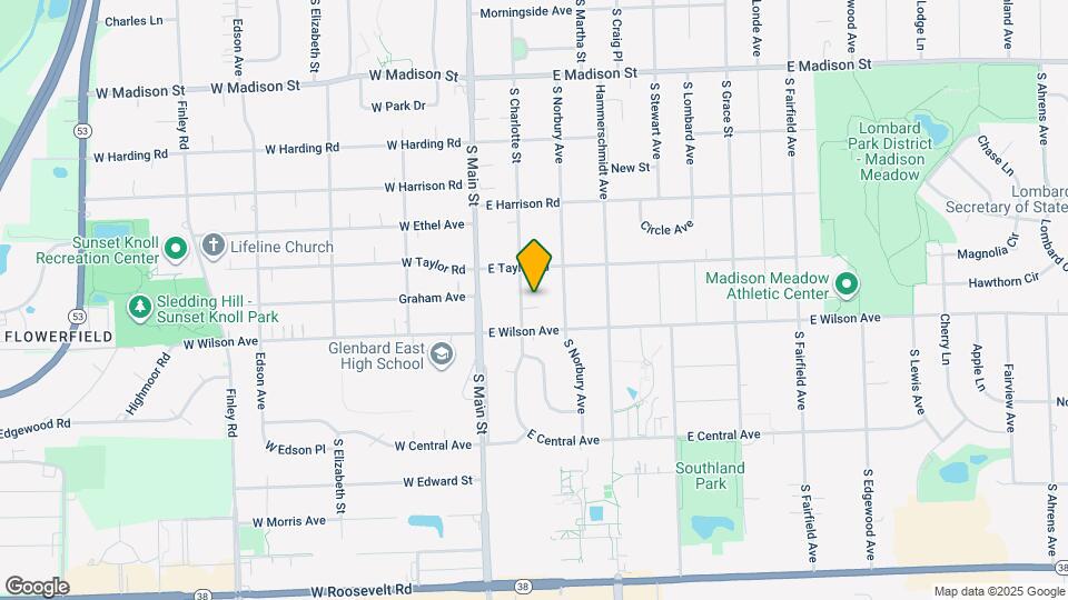 927 S Charlotte St Map and Location Details