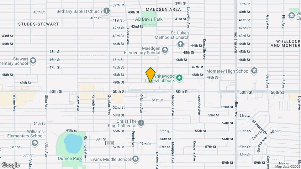 4007 49th St Map and Location Details
