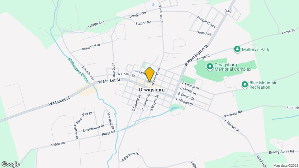 108 W Market St, Unit 108C Map and Location Details