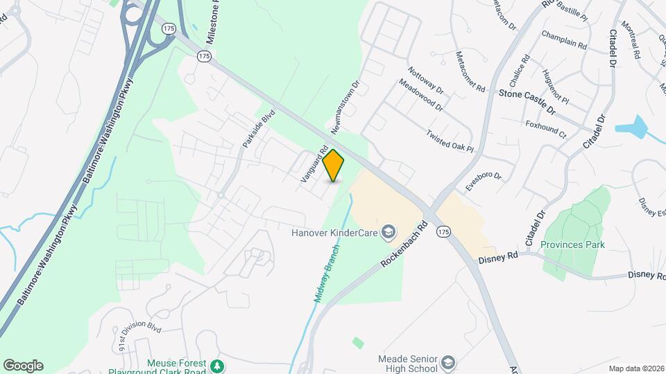 7223 Winding Hills Dr Map and Location Details